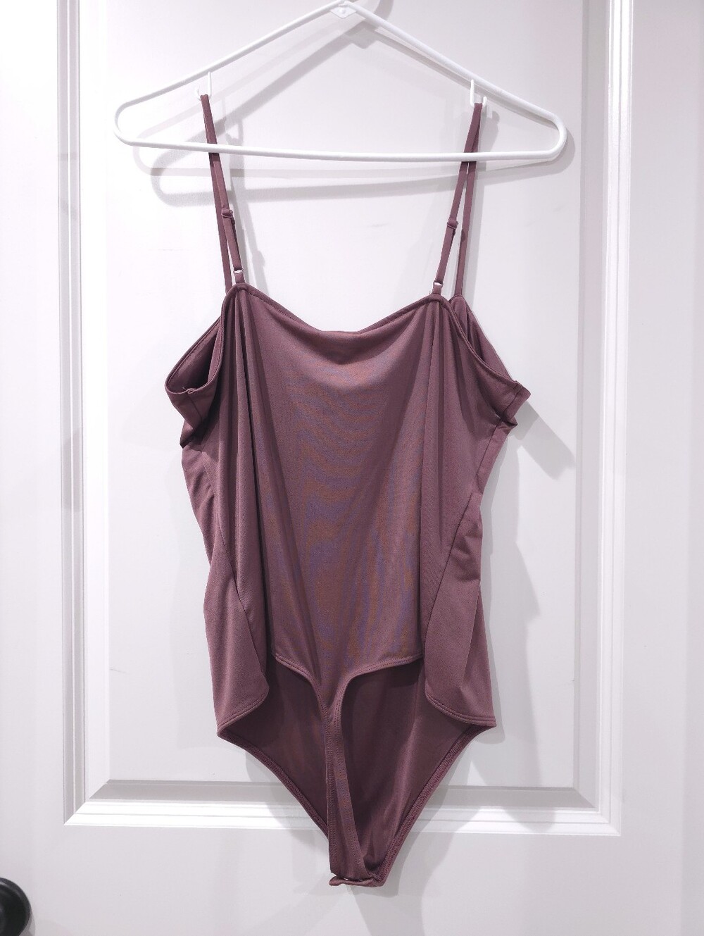 Express Body Contour Drape Cowl Neck Bodysuit, XL New With Tags - Picture 5 of 9